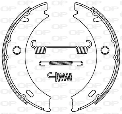 Brake Shoe Set (BSA2196.00)