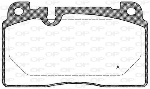 Brake Pad Set, disc brake (BPA1527.00)