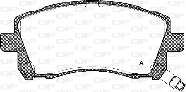 Brake Pad Set, disc brake (BPA0655.02)