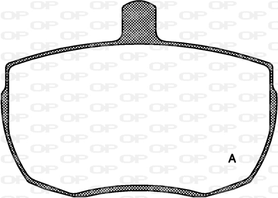 Brake Pad Set, disc brake (BPA0056.00)