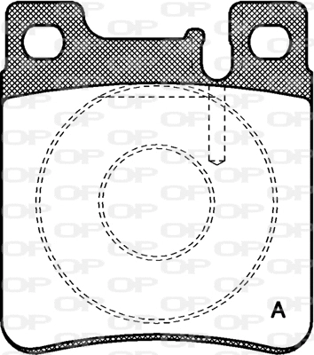 Brake Pad Set, disc brake (BPA0407.00)