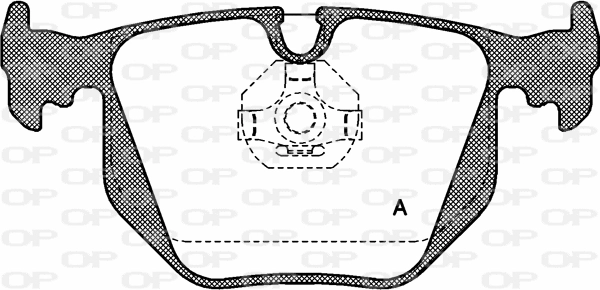 Brake Pad Set, disc brake (BPA0381.00)