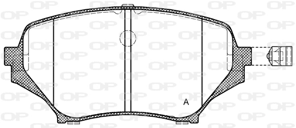 Brake Pad Set, disc brake (BPA1189.01)