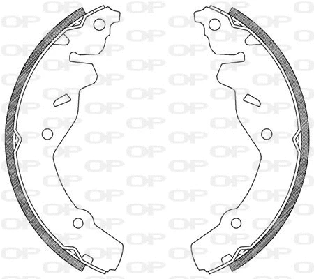 Brake Shoe Set (BSA2106.00)