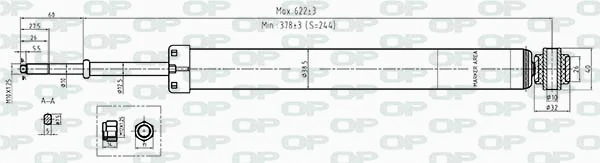 Shock Absorber (SAB8383.32)