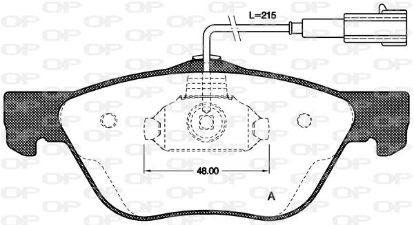 Brake Pad Set, disc brake (BPA0589.21)