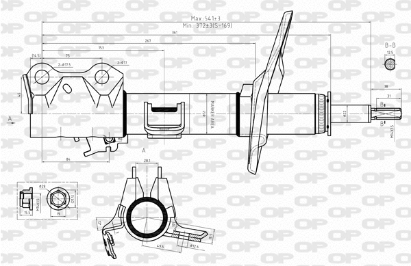 Shock Absorber (SAB8314.31)