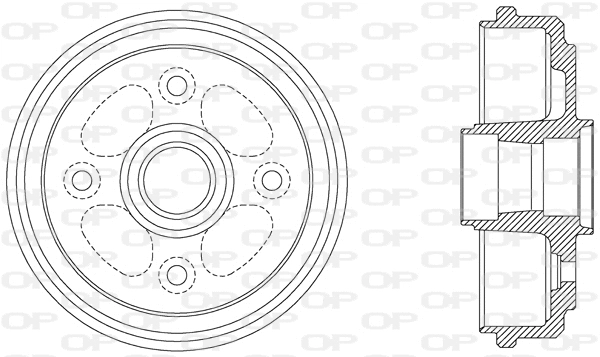 Brake Drum (BAD9051.40)