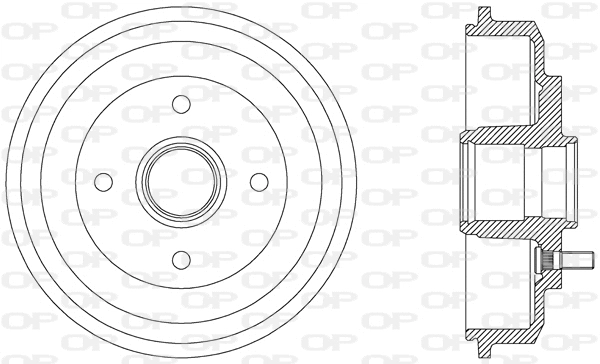 Brake Drum (BAD9052.30)