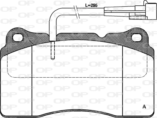 Brake Pad Set, disc brake (BPA0666.02)