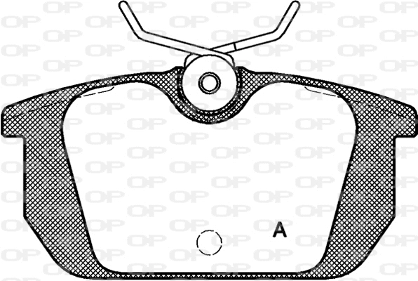 Brake Pad Set, disc brake (BPA0231.00)