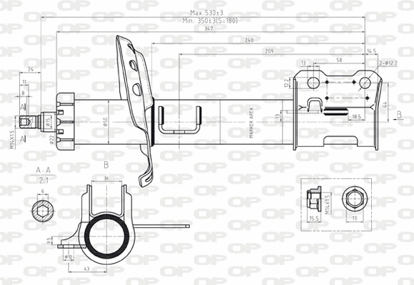 Shock Absorber (SAB8078.31)