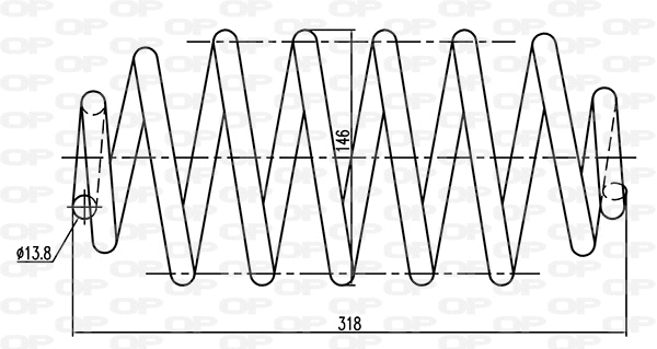 Suspension Spring (CSR9359.00)