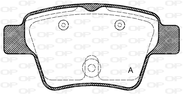 Brake Pad Set, disc brake (BPA1138.00)