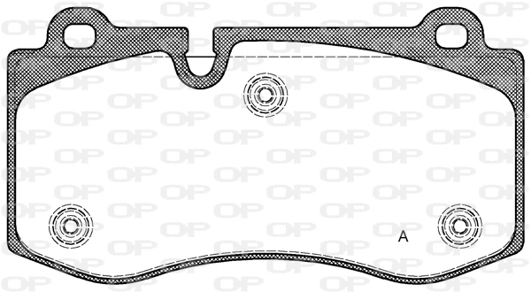 Brake Pad Set, disc brake (BPA1202.00)