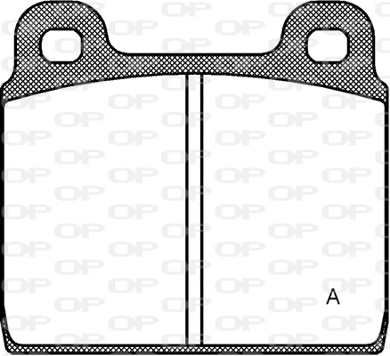 Brake Pad Set, disc brake (BPA0002.20)