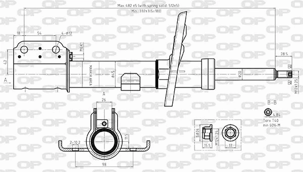 Shock Absorber (SAB8584.31)