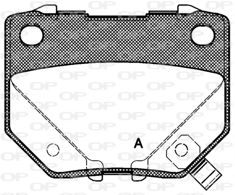 Brake Pad Set, disc brake (BPA0365.21)