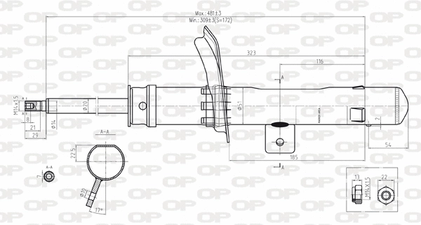 Shock Absorber (SAB8137.11)
