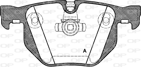 Brake Pad Set, disc brake (BPA0381.60)