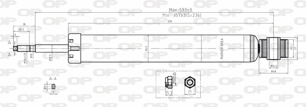 Shock Absorber (SAB8032.32)