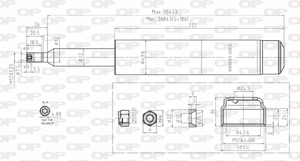 Shock Absorber (SAB8095.11)