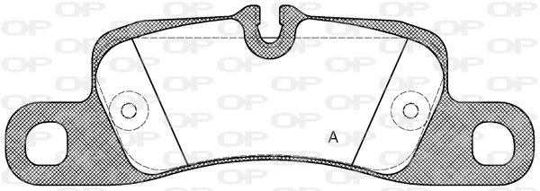 Brake Pad Set, disc brake (BPA1379.00)