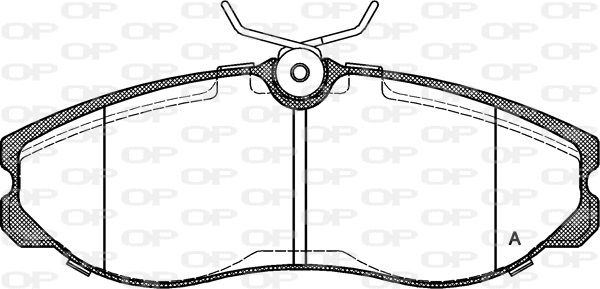 Brake Pad Set, disc brake (BPA0462.00)