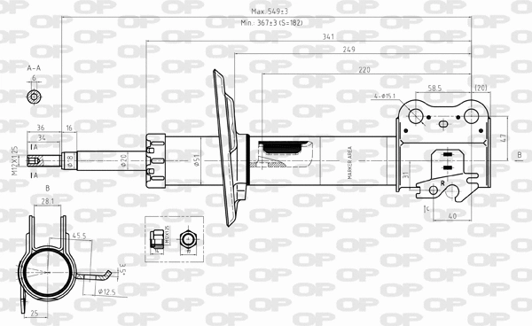 Shock Absorber (SAB8289.31)