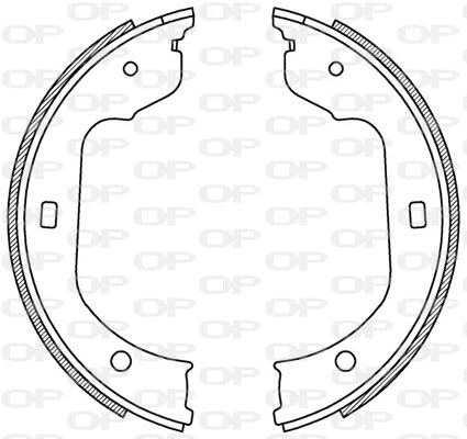 Brake Shoe Set (BSA2213.00)