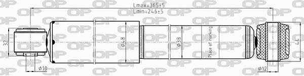 Shock Absorber (SAB8613.32)