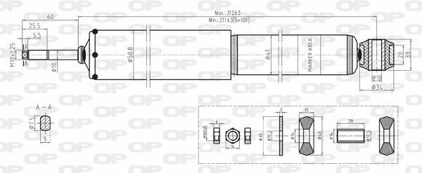 Shock Absorber (SAB8146.31)