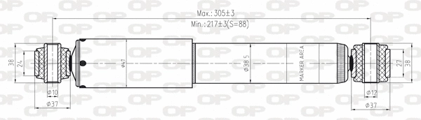 Shock Absorber (SAB8040.12)