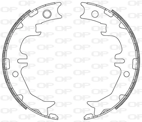 Brake Shoe Set (BSA2214.00)