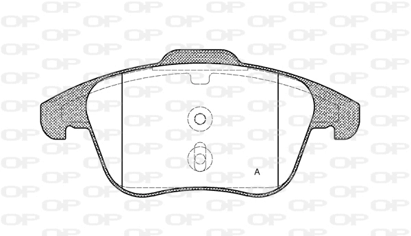 Brake Pad Set, disc brake (BPA1249.30)