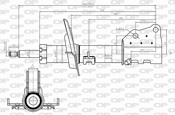 Shock Absorber (SAB8622.31)