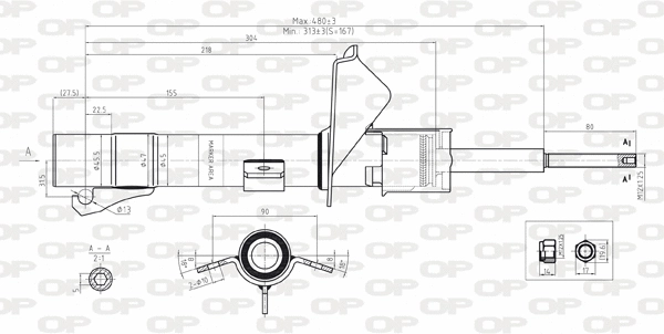 Shock Absorber (SAB8103.31)