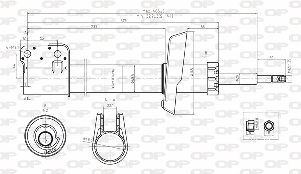 Shock Absorber (SAB8130.31)