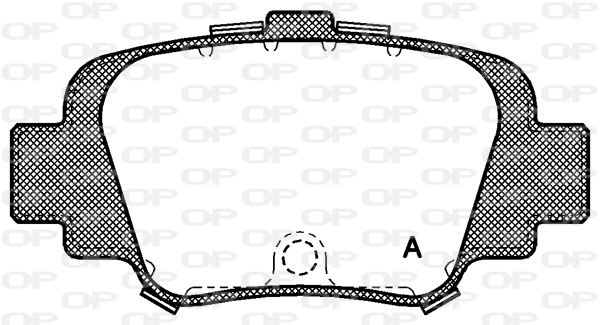 Brake Pad Set, disc brake (BPA0499.00)