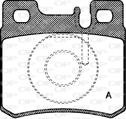 Brake Pad Set, disc brake (BPA0282.20)