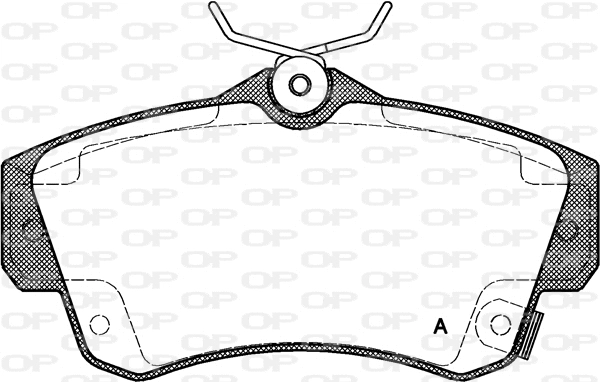 Brake Pad Set, disc brake (BPA0753.02)