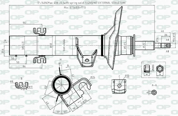 Shock Absorber (SAB8515.31)
