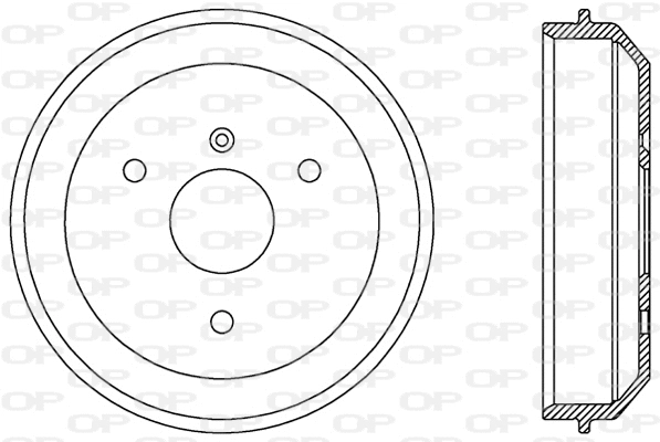 Brake Drum (BAD9055.10)