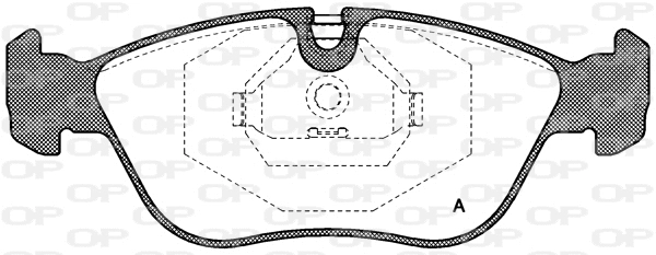 Brake Pad Set, disc brake (BPA0446.00)