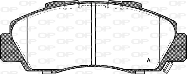 Brake Pad Set, disc brake (BPA0351.32)