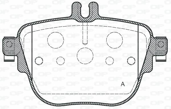 Brake Pad Set, disc brake (BPA1792.00)