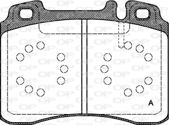 Brake Pad Set, disc brake (BPA0379.20)
