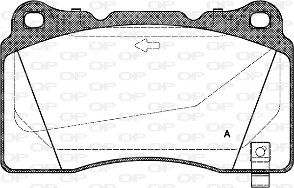 Brake Pad Set, disc brake (BPA0666.32)