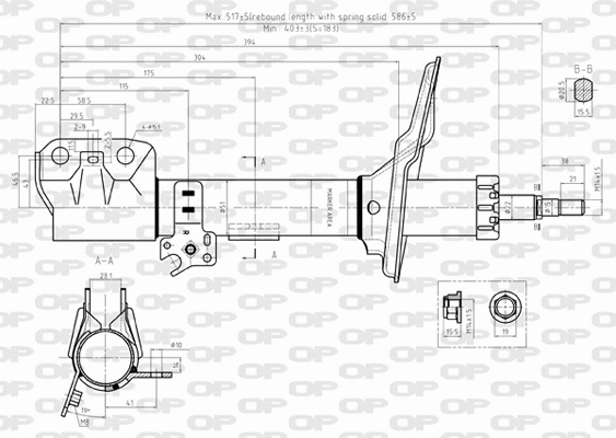 Shock Absorber (SAB8309.31)