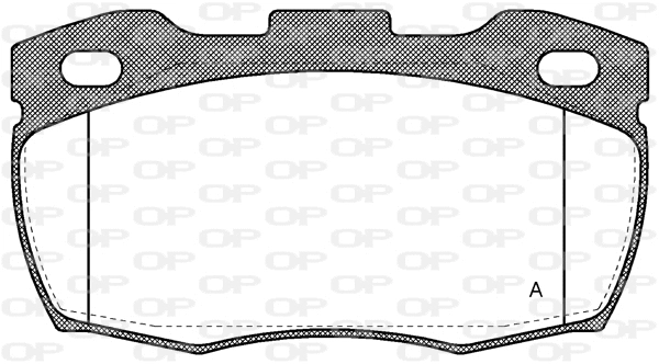 Brake Pad Set, disc brake (BPA0266.10)